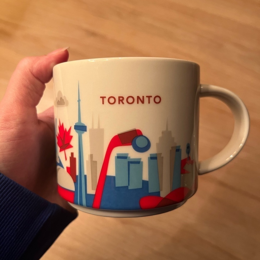 Starbucks you are here collection Toronto mug